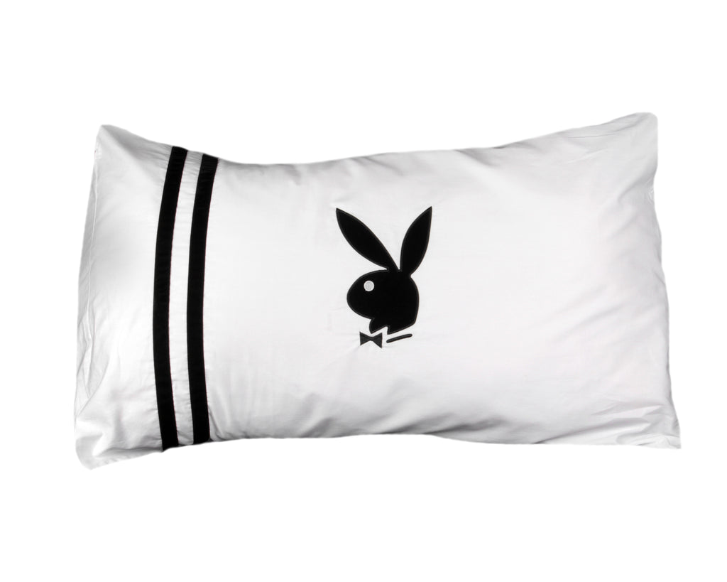Playboy Pillow Case – Velvet Applique